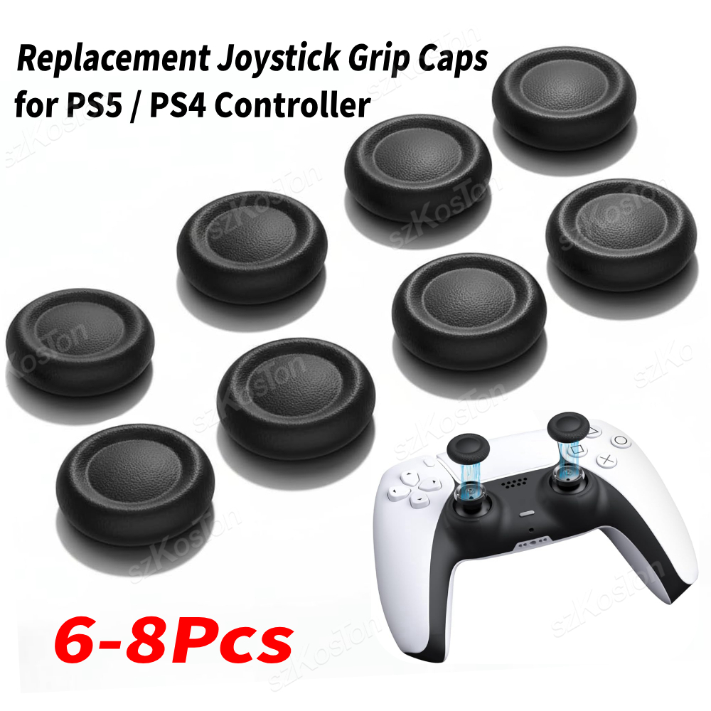 Gaming Accessories For Ps5 - 6-8 قطعة قبعات عصا التحكم البديلة