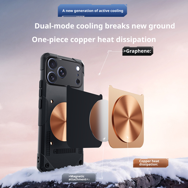 Gaming Accessories Iphone - جراب هاتف نحاسي للتبريد Ice Armor