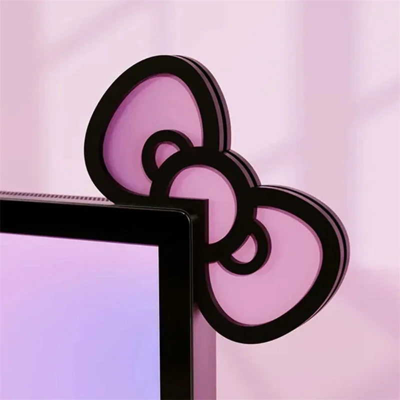 Gaming Home Accessories - Kawaii الوردي الاكريليك القوس رصد ديكور