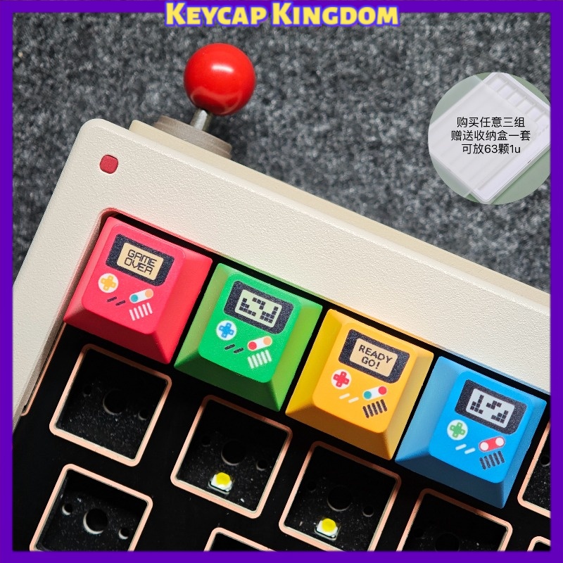 Gaming Accessories Cute - أغطية مفاتيح إبداعية بتصميم أنمي للوحة