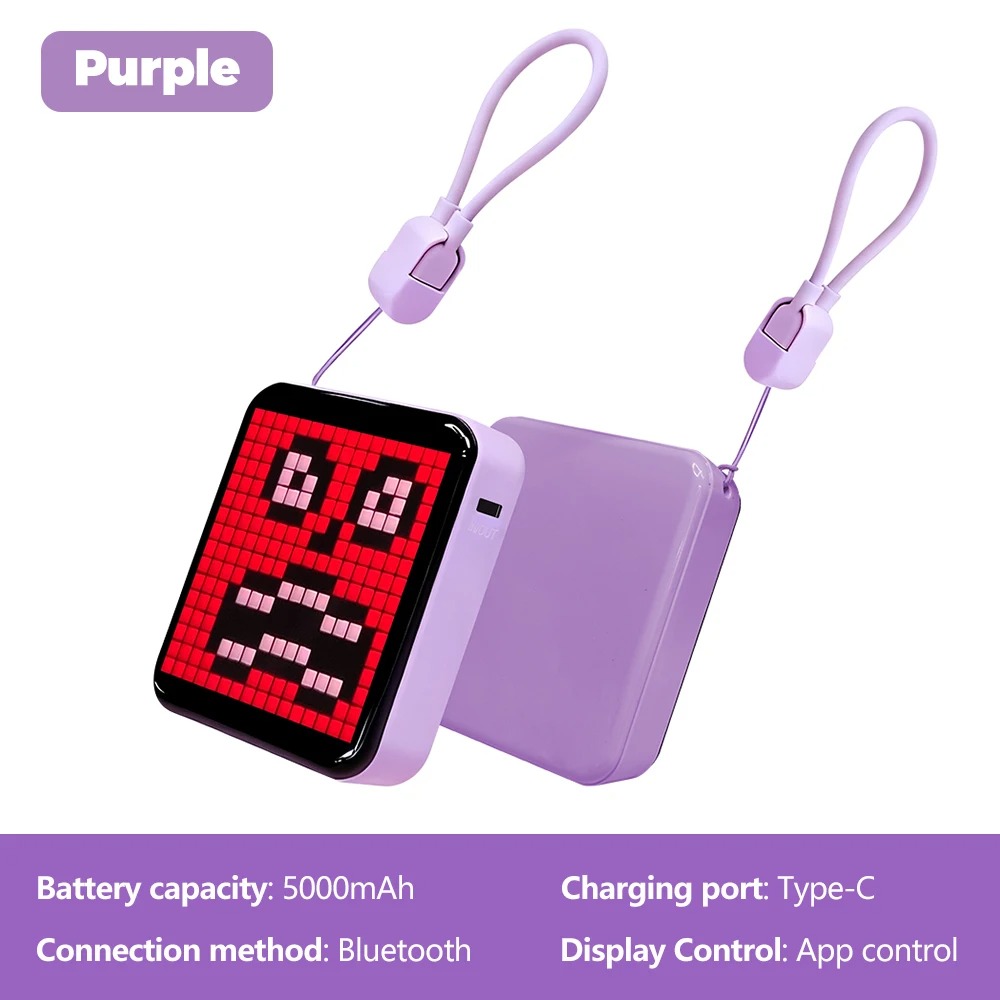 LED بكسل عرض ضوء الليل DIY شاش - مراجعة Gaming Accessories Led وسعره