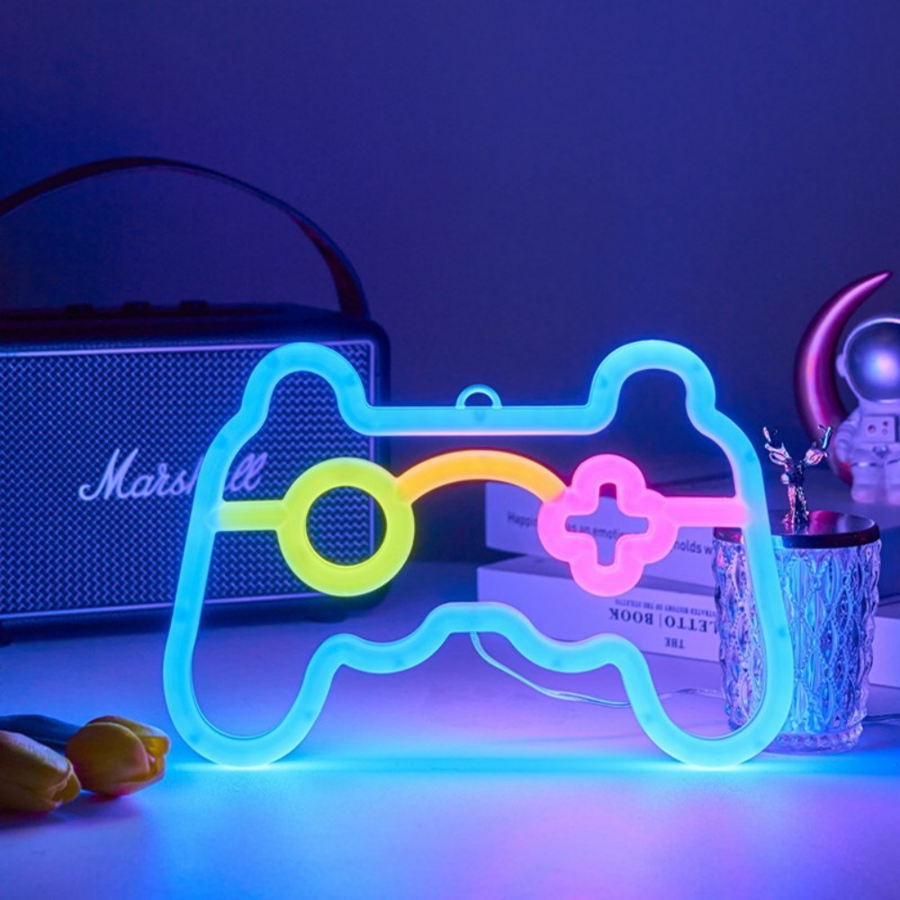 1 قطعة وحدة تحكم في الألعاب تع - مراجعة Gaming Accessories Led وسعره