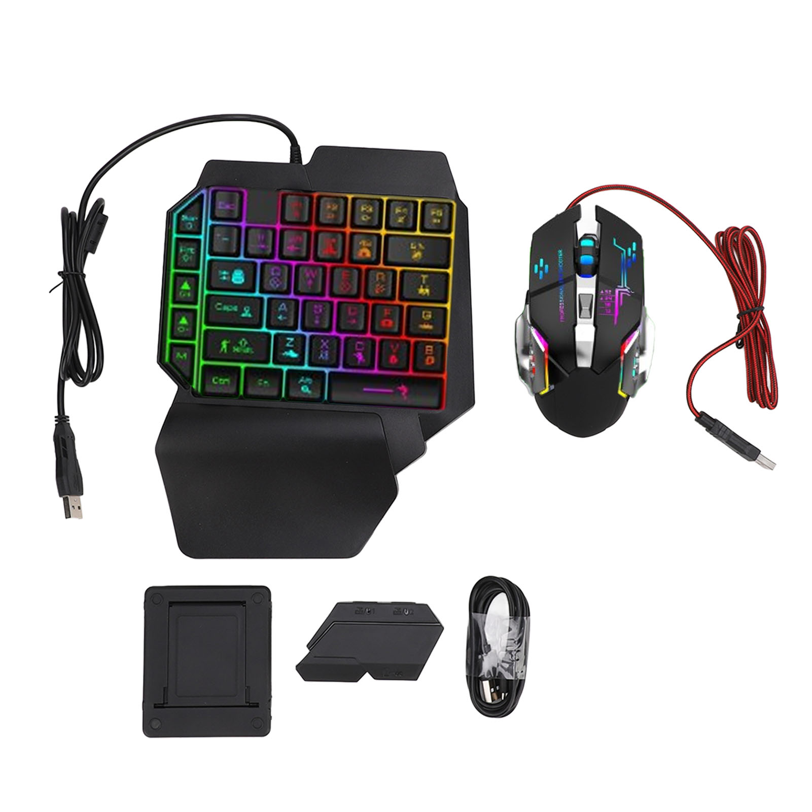 مجموعة محول لوحة مفاتيح وفأرة، - مراجعة Gaming Accessories Phone وسعره