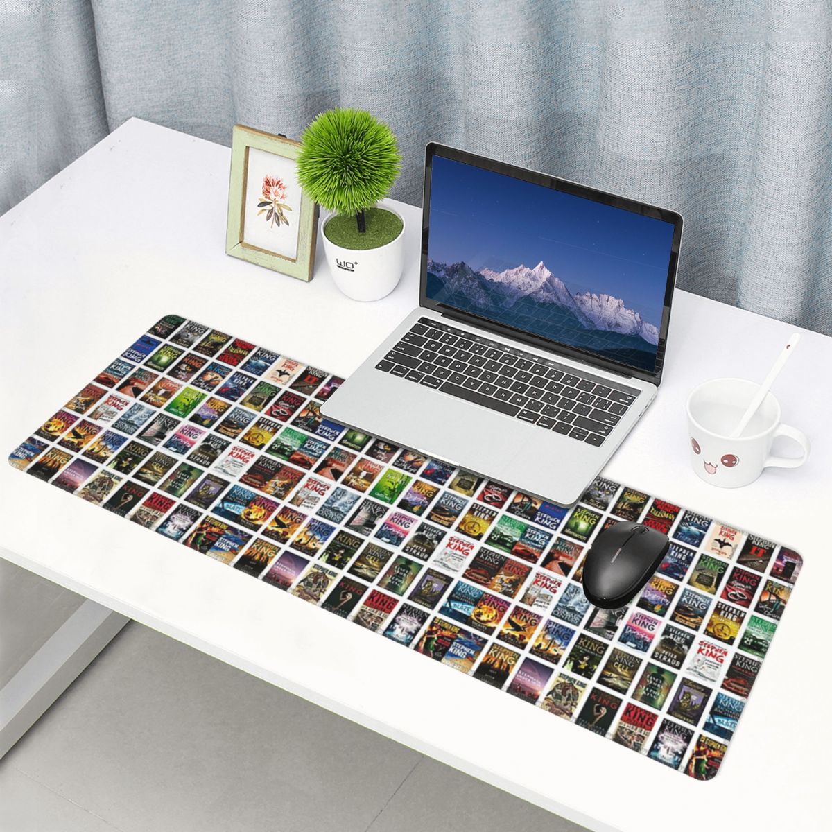 وسادة فأرة كبيرة، أعمال ستيفن  - مراجعة Gaming Accessories Officeworks وسعره