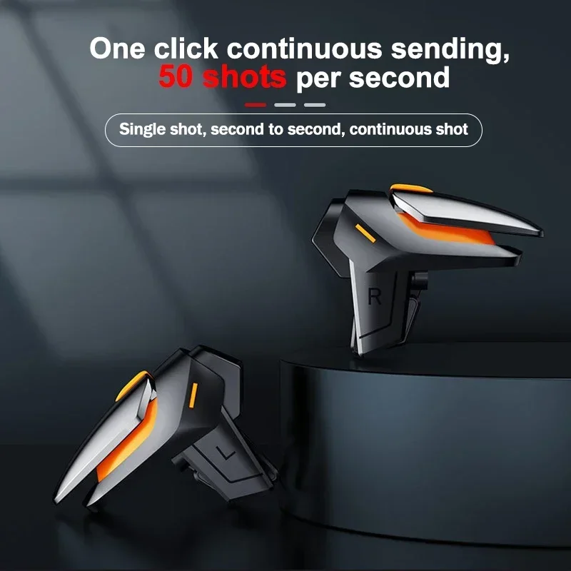 DY01 الهاتف المحمول 4 أصابع غم - مراجعة Gaming Accessories Iphone وسعره