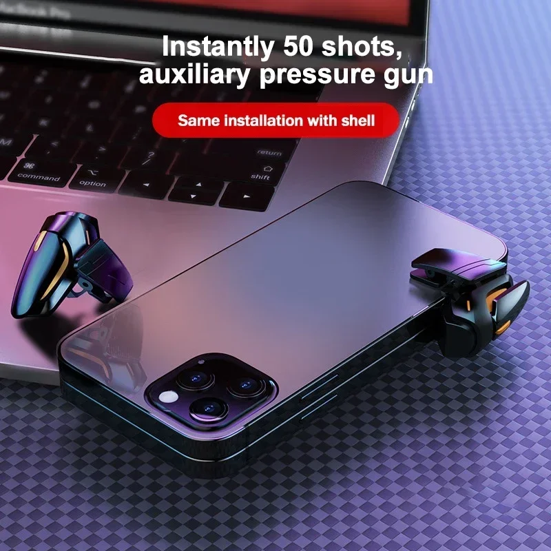 DY01 الهاتف المحمول 4 أصابع غم - مراجعة Gaming Accessories Iphone وسعره