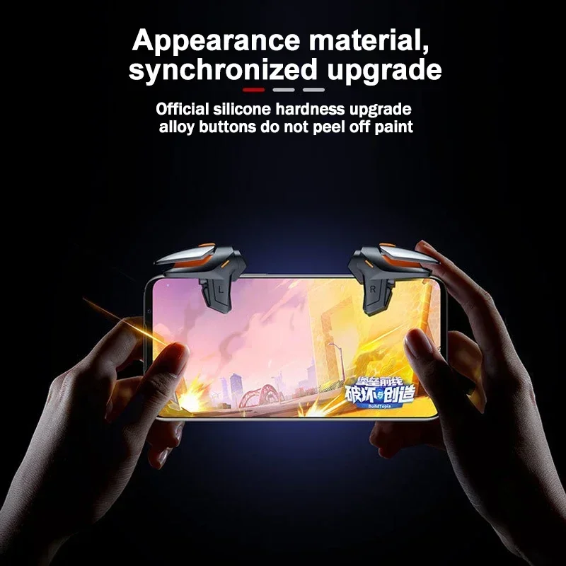 DY01 الهاتف المحمول 4 أصابع غم - مراجعة Gaming Accessories Iphone وسعره