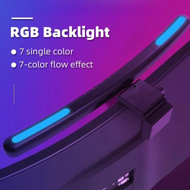 شريط ضوء LED منحني ، مصباح شاش - مراجعة Gaming Accessories Led وسعره